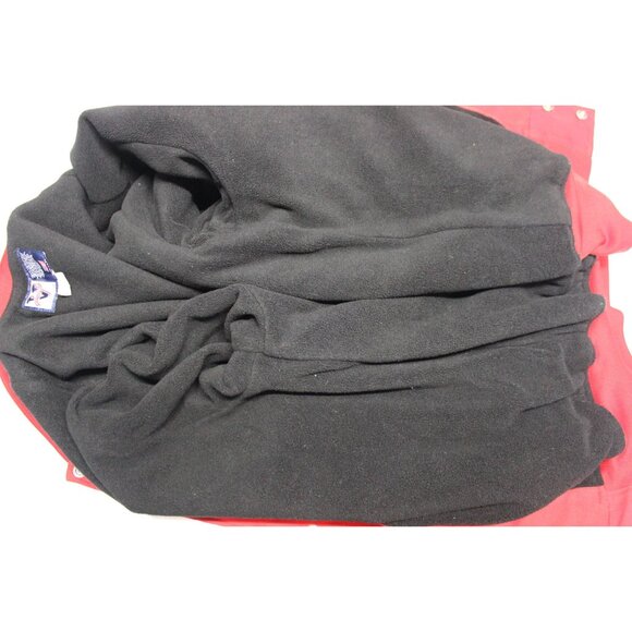 Victory Custom Athletic men's snap front fleece lined baseball varsity jacket M - Picture 6 of 14